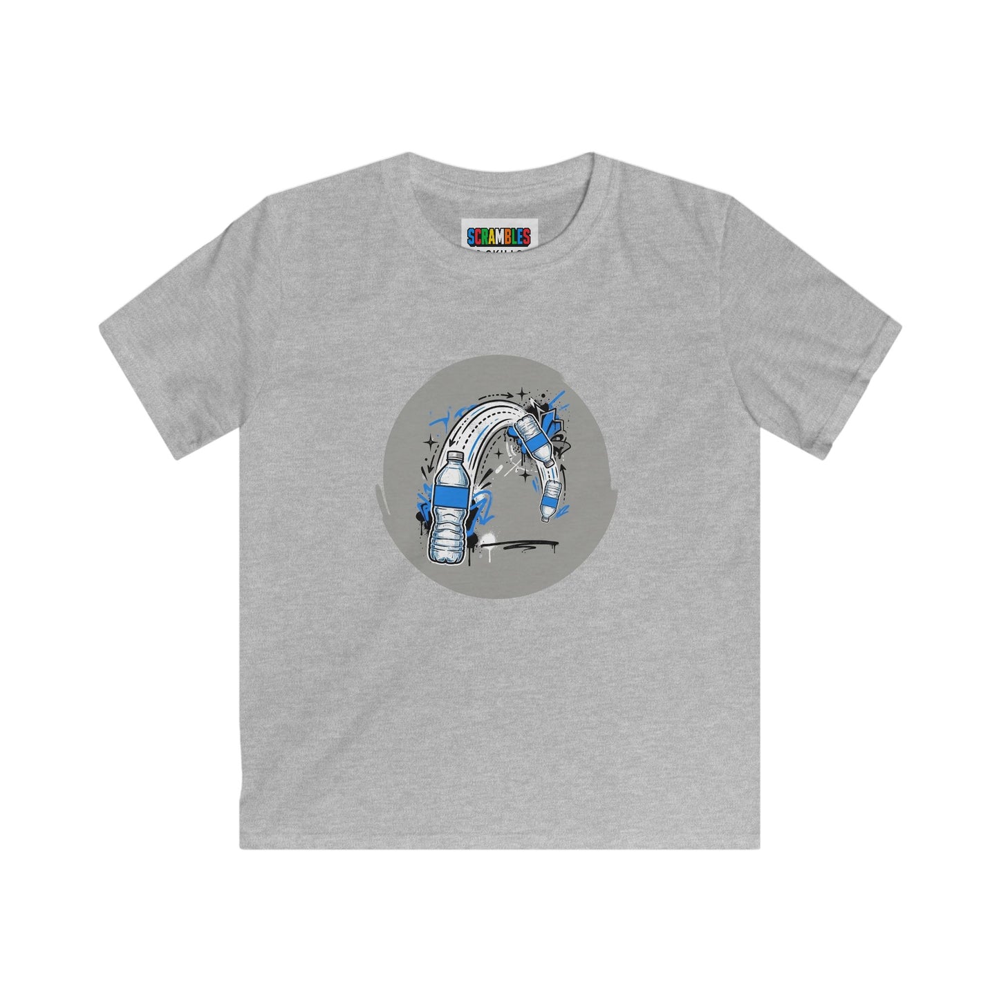 Street Flip - Trick Shot Kids Softstyle Tee