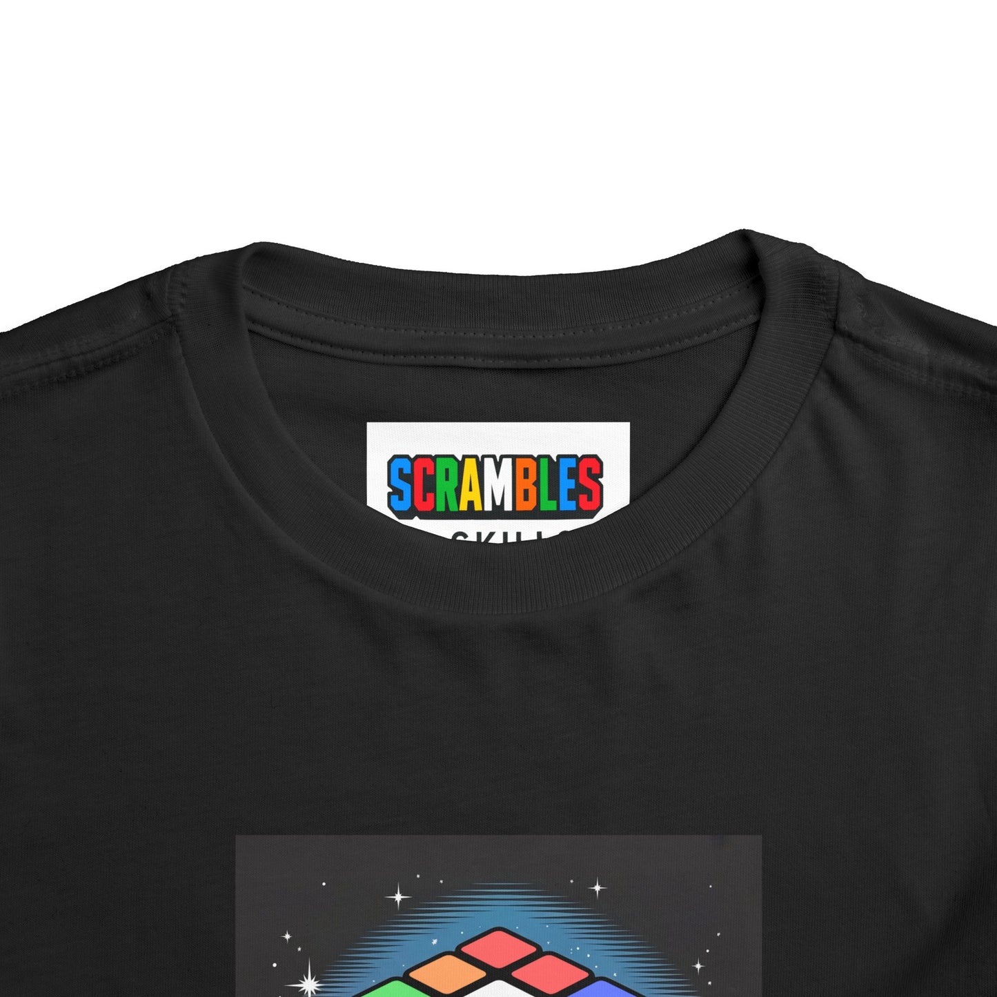 Cube Portal - Rubik's Cube Art  Toddler Short Sleeve T-Shirt