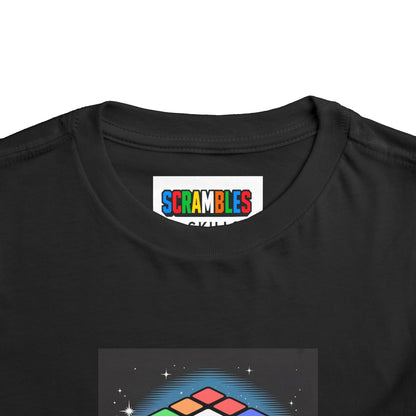 Cube Portal - Rubik's Cube Art  Toddler Short Sleeve T-Shirt