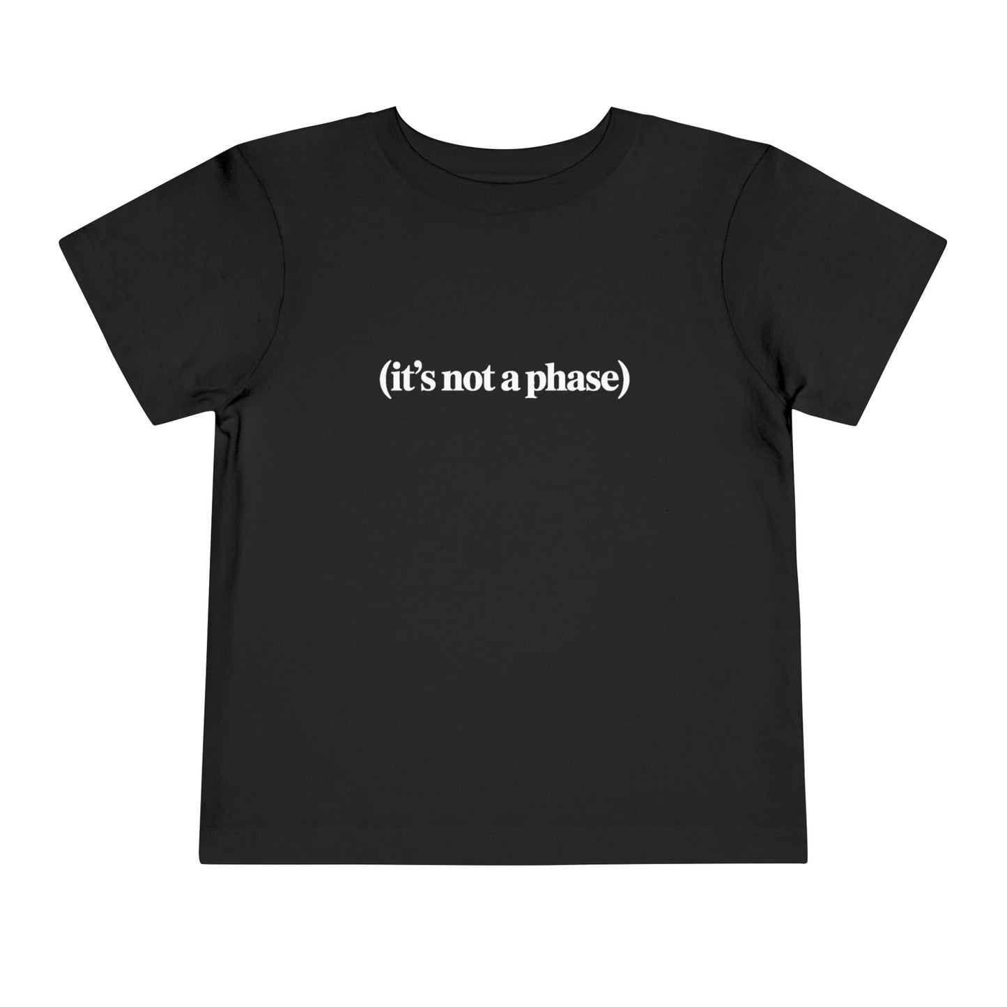 Not a Phase - Rubik's Cube Art  Toddler Short Sleeve T-Shirt