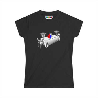 Pyraminx Comp Day - Rubik's Cube Art  Women's Softstyle T-Shirt
