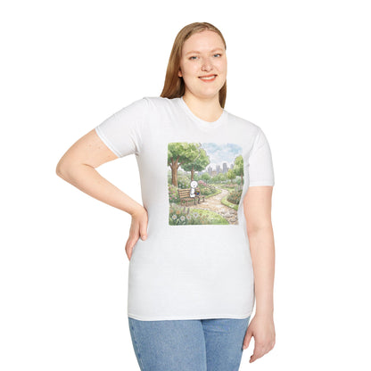 City Park Watercolor Unisex Graphic Softstyle T-Shirt