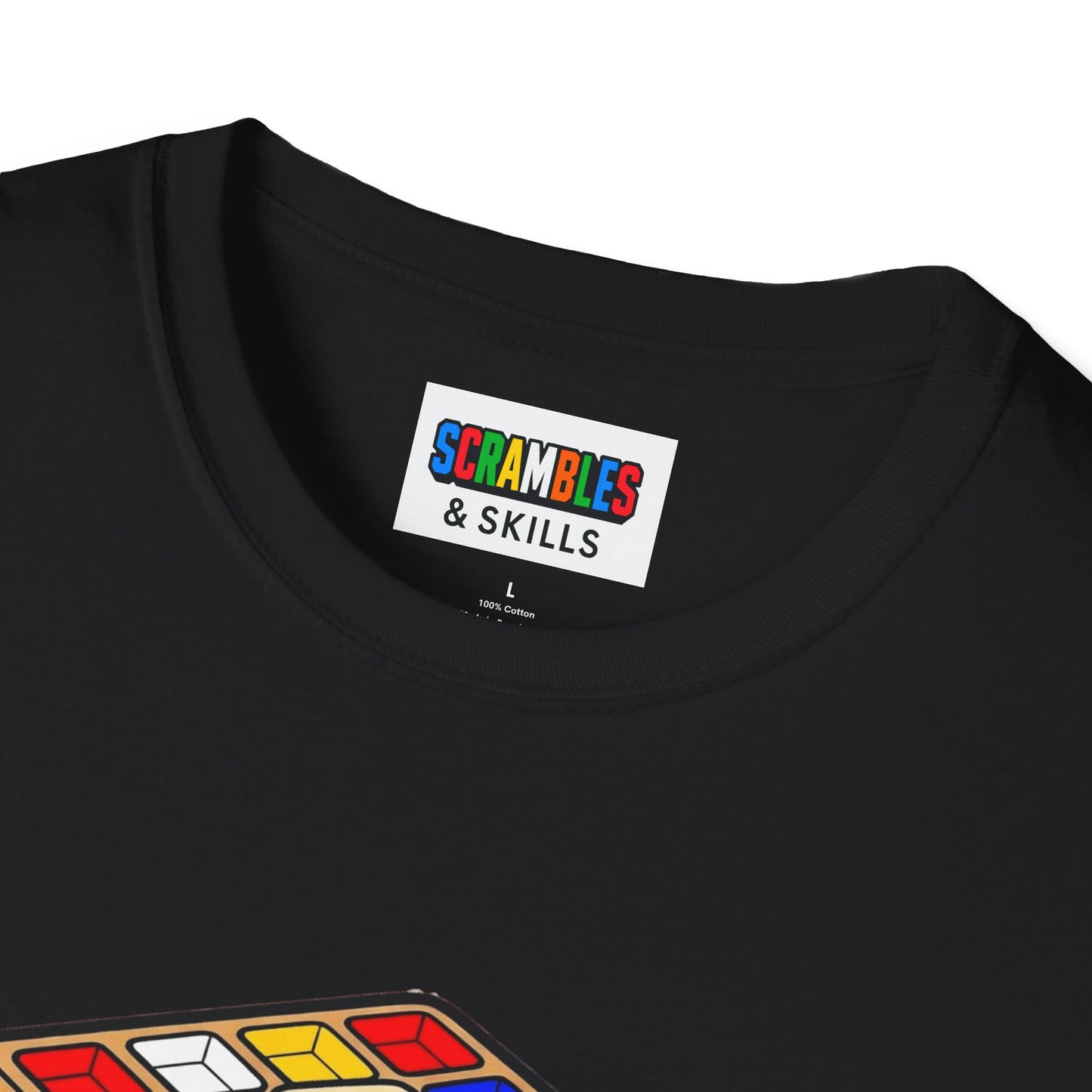 4x4 Waffles - Rubiks Cube Unisex Graphic Softstyle T-Shirt