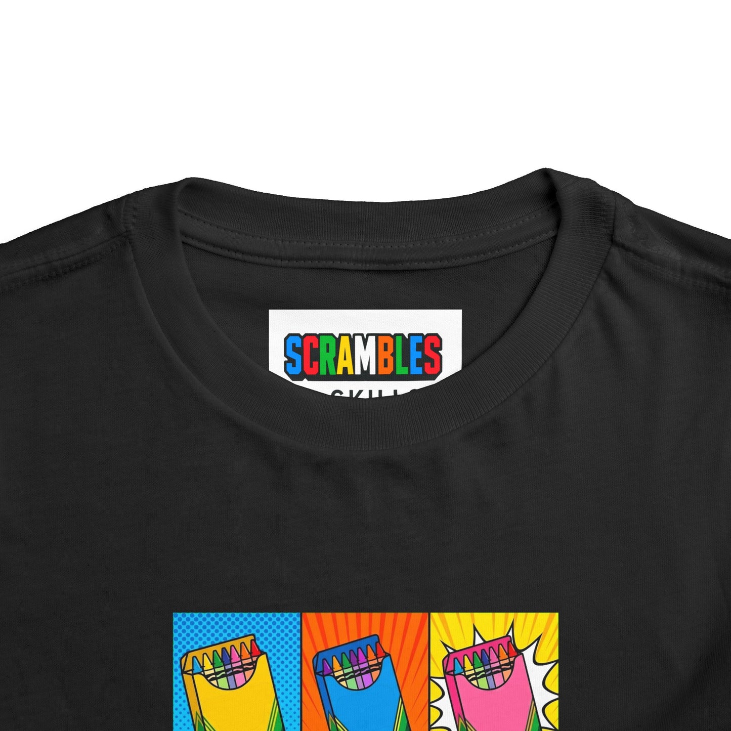 Rubik's Cube Shirt - Color Melt Kids Toddle Short Sleeve T-Shirt | Fun Cubing Shirt