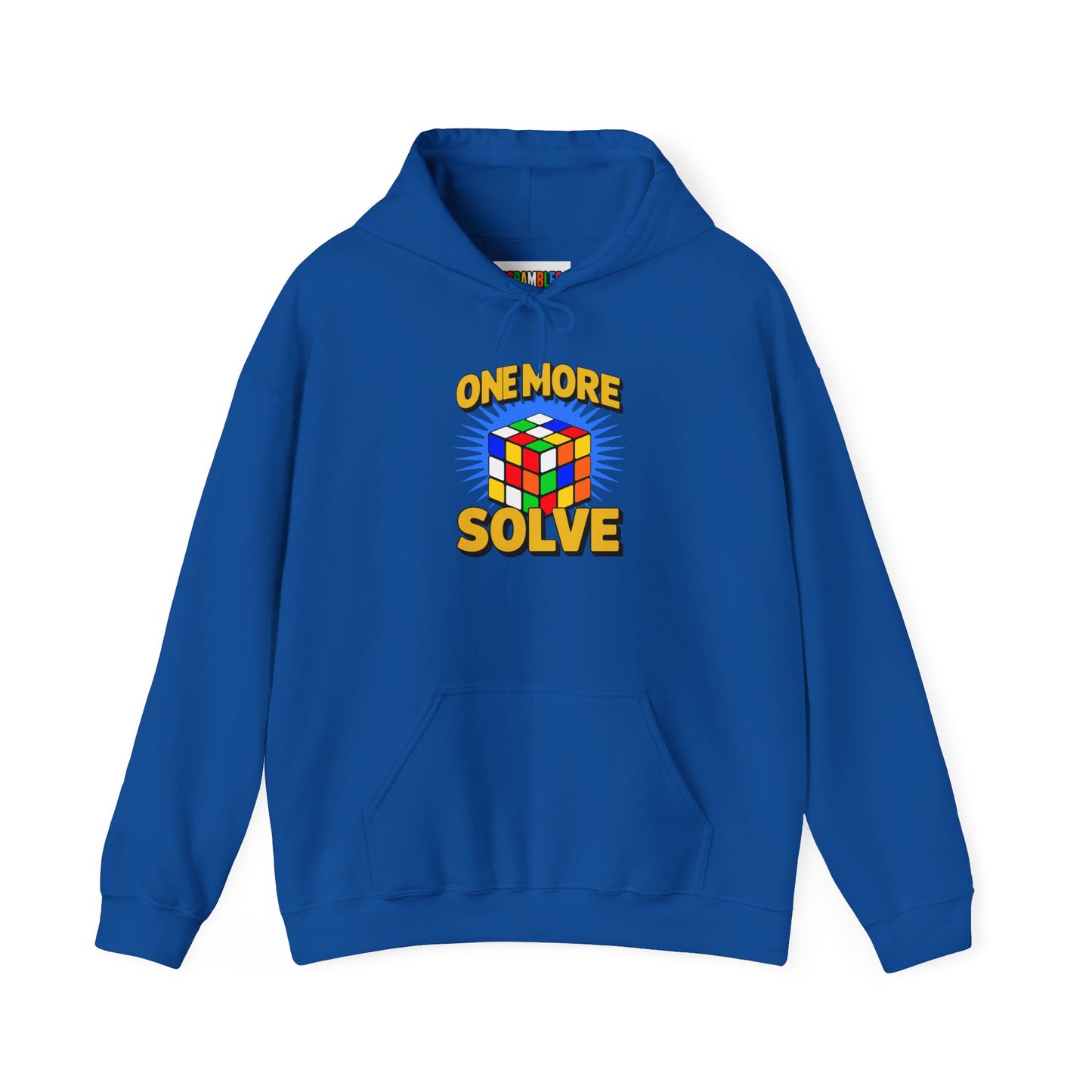 One More Solve - Rubiks Cube Unisex Heavy Blend™ Hooded Sweatshirt