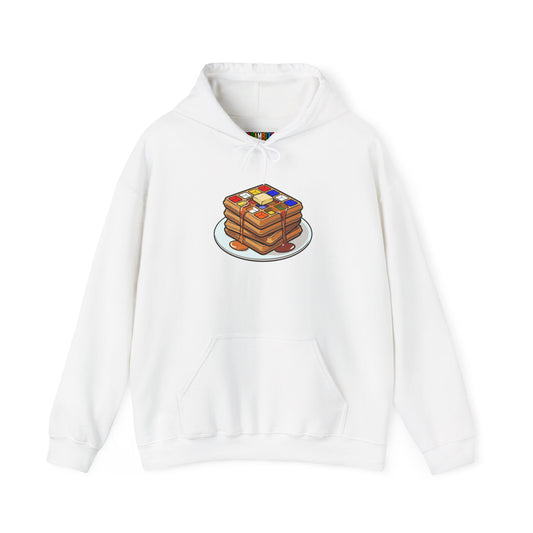 4x4 Waffles - Rubiks Cube Unisex Heavy Blend™ Hooded Sweatshirt