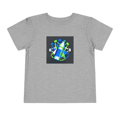 Neon Flip - Trick Shot Toddler Short Sleeve T-Shirt