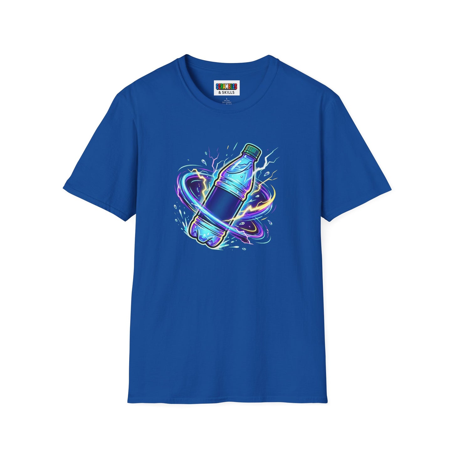 Electric Flip Unisex Graphic Softstyle T-Shirt