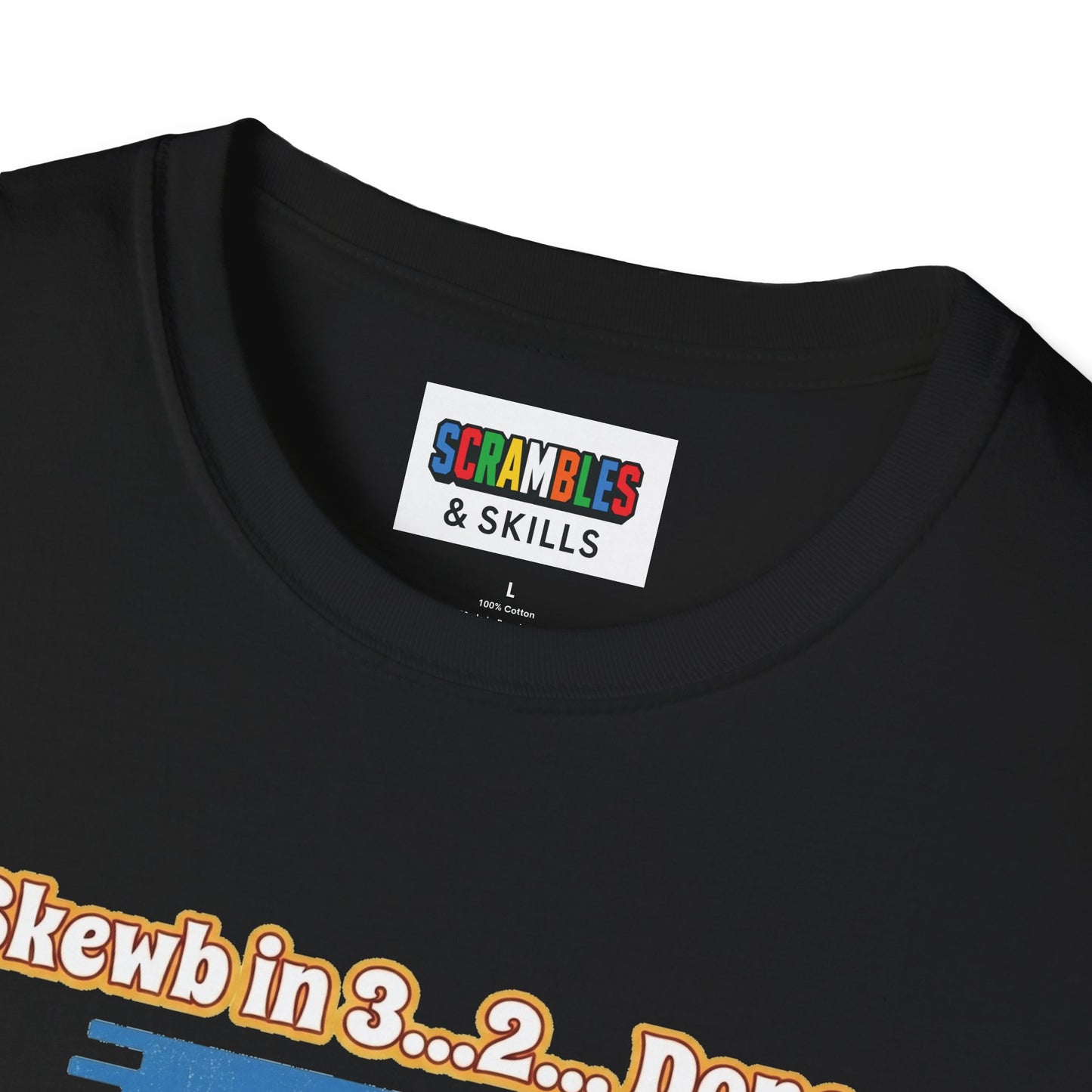 Skewb Done Rubiks Cube Art Unisex Graphic Softstyle T-Shirt