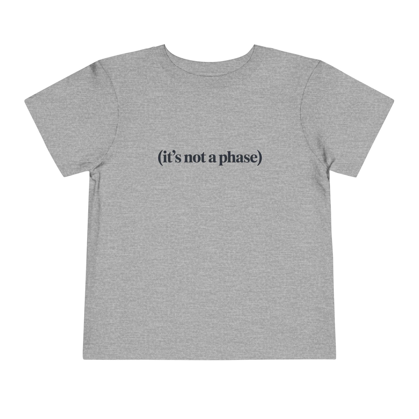 Not a Phase - Rubik's Cube Art  Toddler Short Sleeve T-Shirt