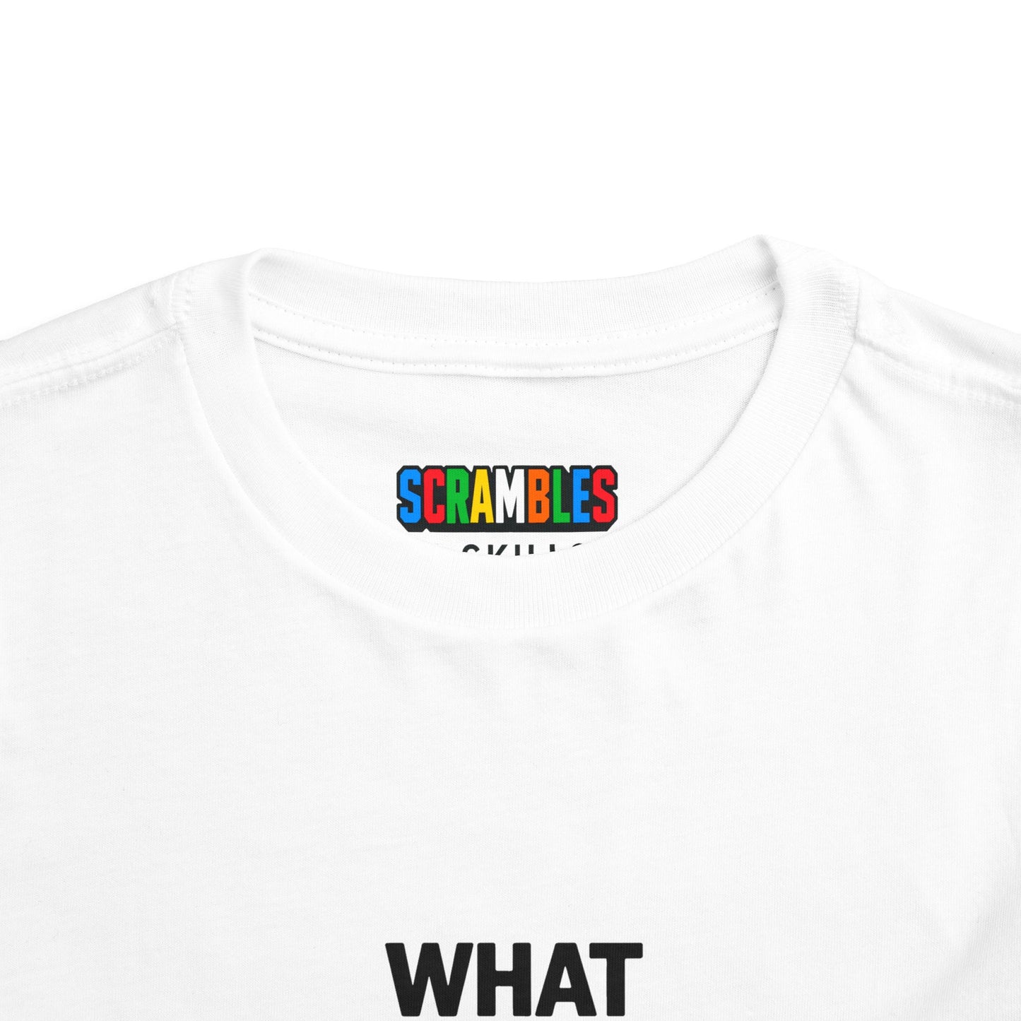 What Group  - Rubik's Cube Art  Toddler Short Sleeve T-Shirt