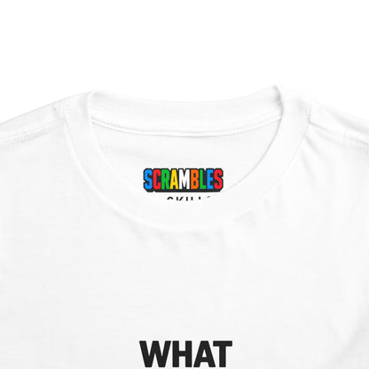 What Group  - Rubik's Cube Art  Toddler Short Sleeve T-Shirt