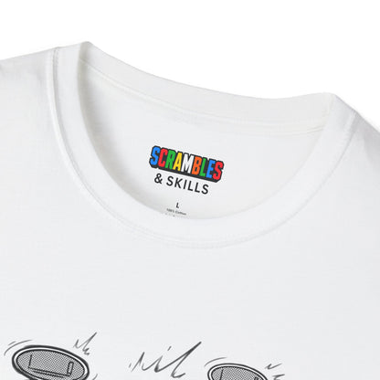 Square 1 Comp Day Unisex Graphic Softstyle T-Shirt
