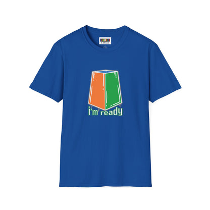 I'm Ready Rubiks Cube Art Unisex Graphic Softstyle T-Shirt