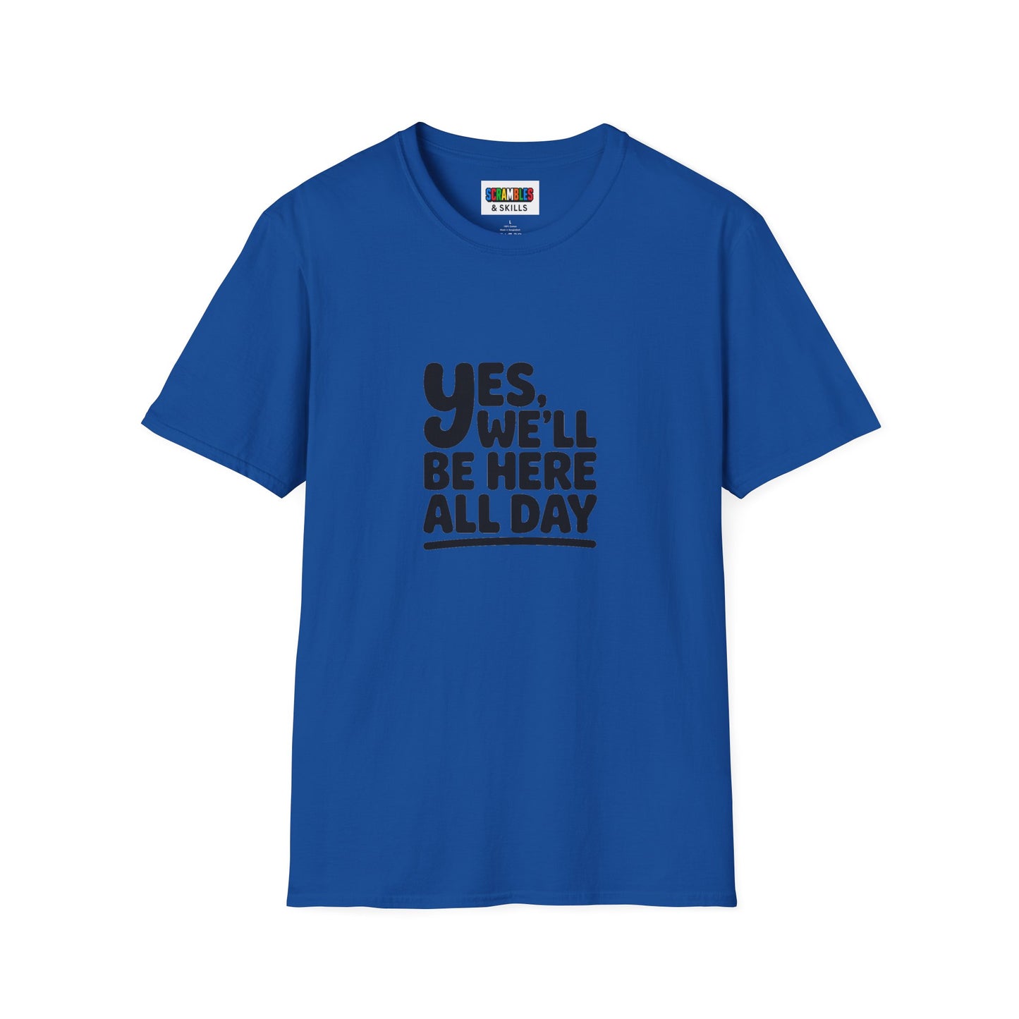 All Day Unisex Graphic Softstyle T-Shirt