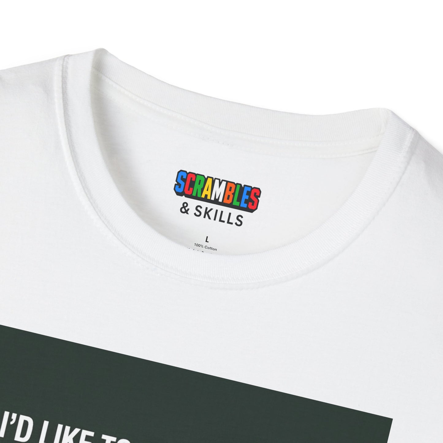 Pyraminx Vowel  - Rubik's Cube Art Unisex Graphic Softstyle T-Shirt