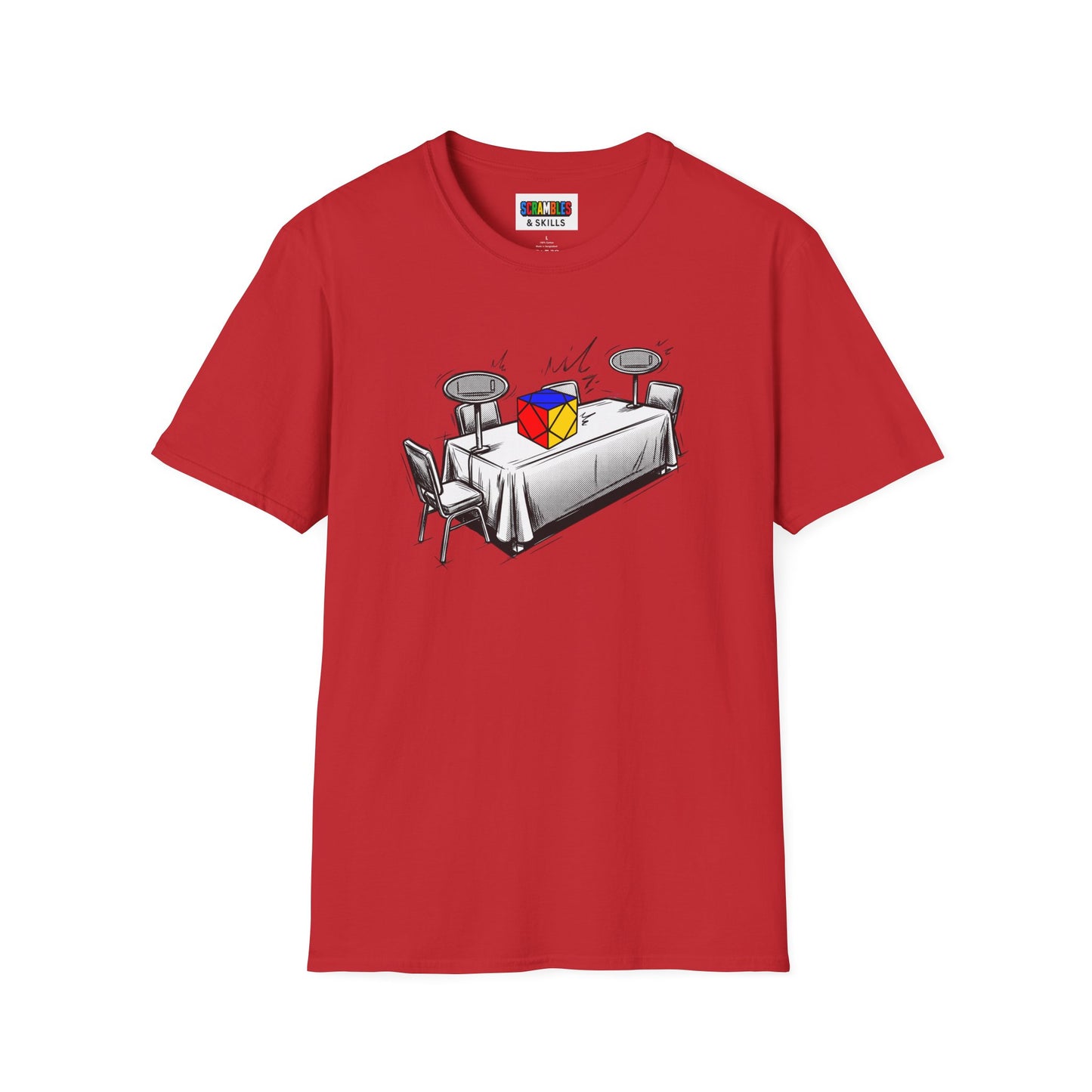 Skewb Comp Day Unisex Graphic Softstyle T-Shirt