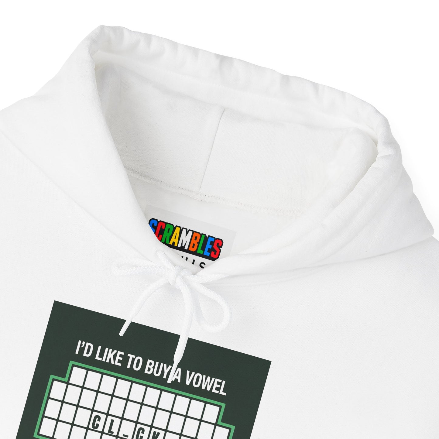 Clock - Vowel Unisex Heavy Blend™ Hooded Sweatshirt