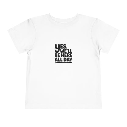 All Day Toddler - Rubik's Cube Art  Short Sleeve T-Shirt