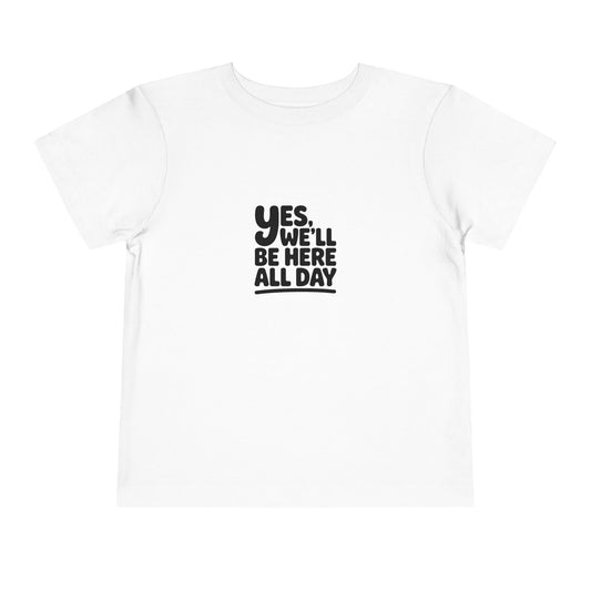 All Day Toddler - Rubik's Cube Art  Short Sleeve T-Shirt