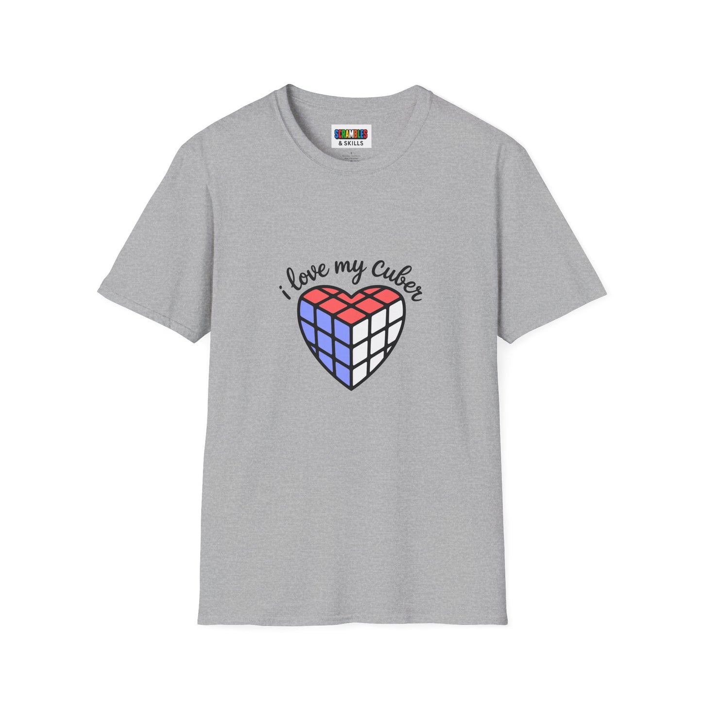 I Love My Cuber Unisex Graphic Softstyle T-Shirt