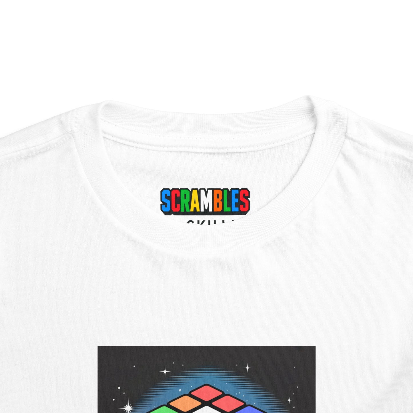 Cube Portal - Rubik's Cube Art  Toddler Short Sleeve T-Shirt