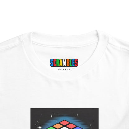 Cube Portal - Rubik's Cube Art  Toddler Short Sleeve T-Shirt