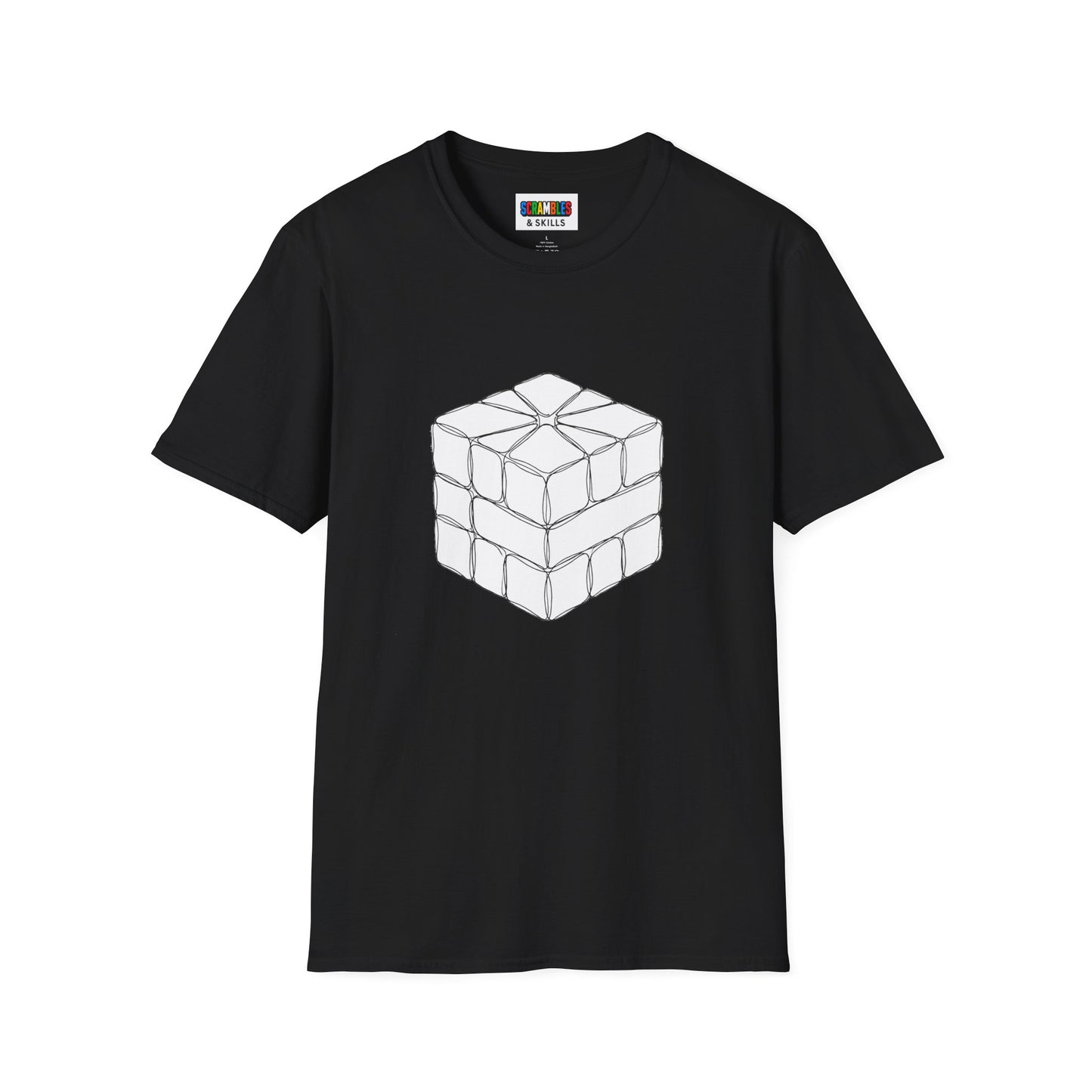 Square-1 Doodle Unisex Graphic Softstyle T-Shirt