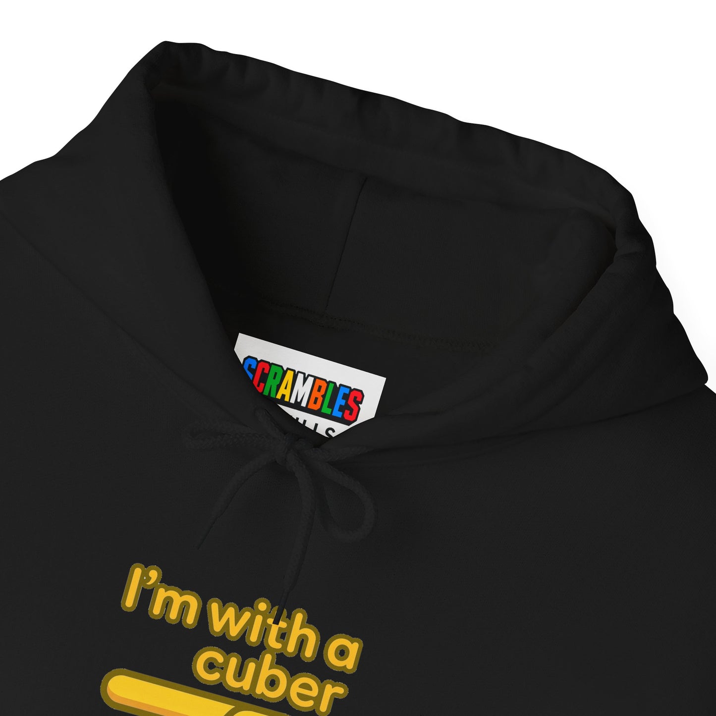 I'm With A Cuber Unisex Heavy Blend™ Hooded Sweatshirt