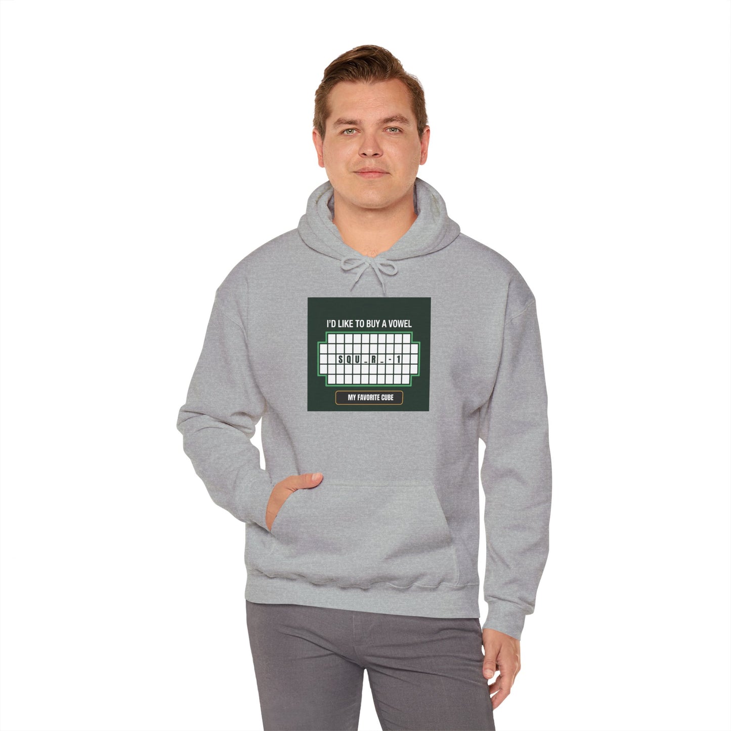 Square-1 - Vowel Unisex Heavy Blend™ Hooded Sweatshirt