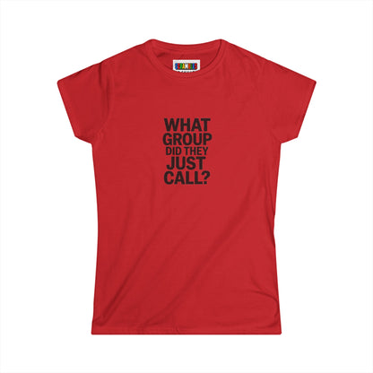 What Group - Cubing Women's Softstyle T-Shirt
