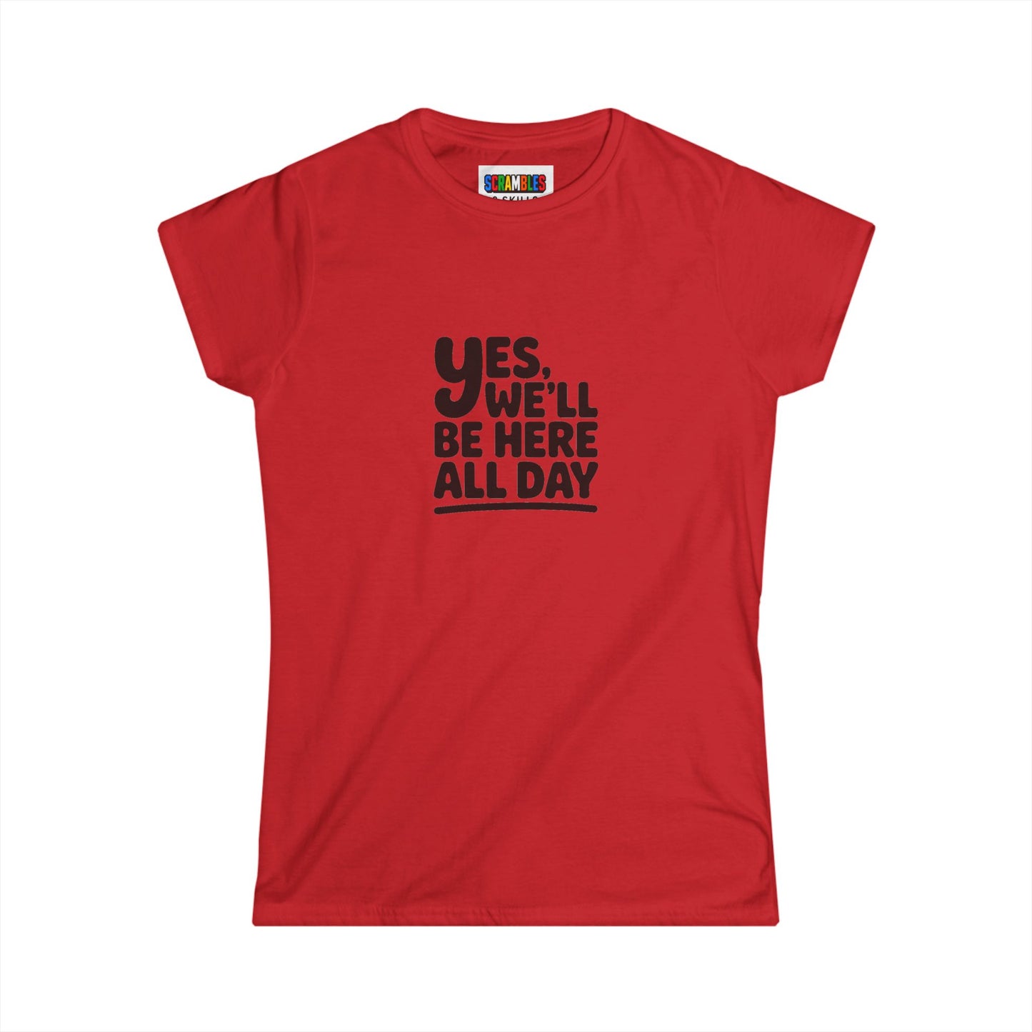 All Day - Cubing Women's Softstyle T-Shirt