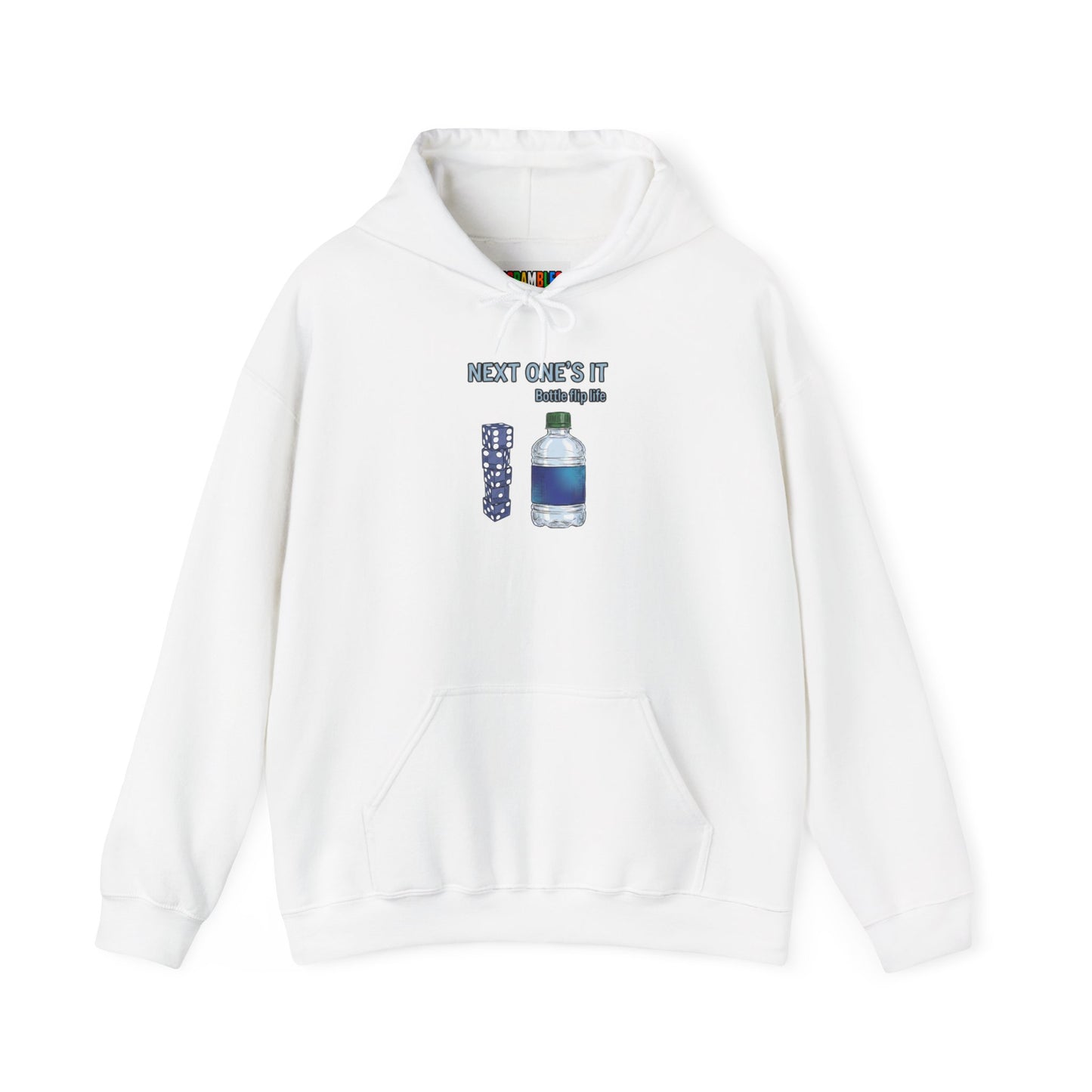 Next One's It Bottle Flip Art Unisex Heavy Blend™ Hooded Sweatshirt