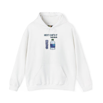 Next One's It Bottle Flip Art Unisex Heavy Blend™ Hooded Sweatshirt