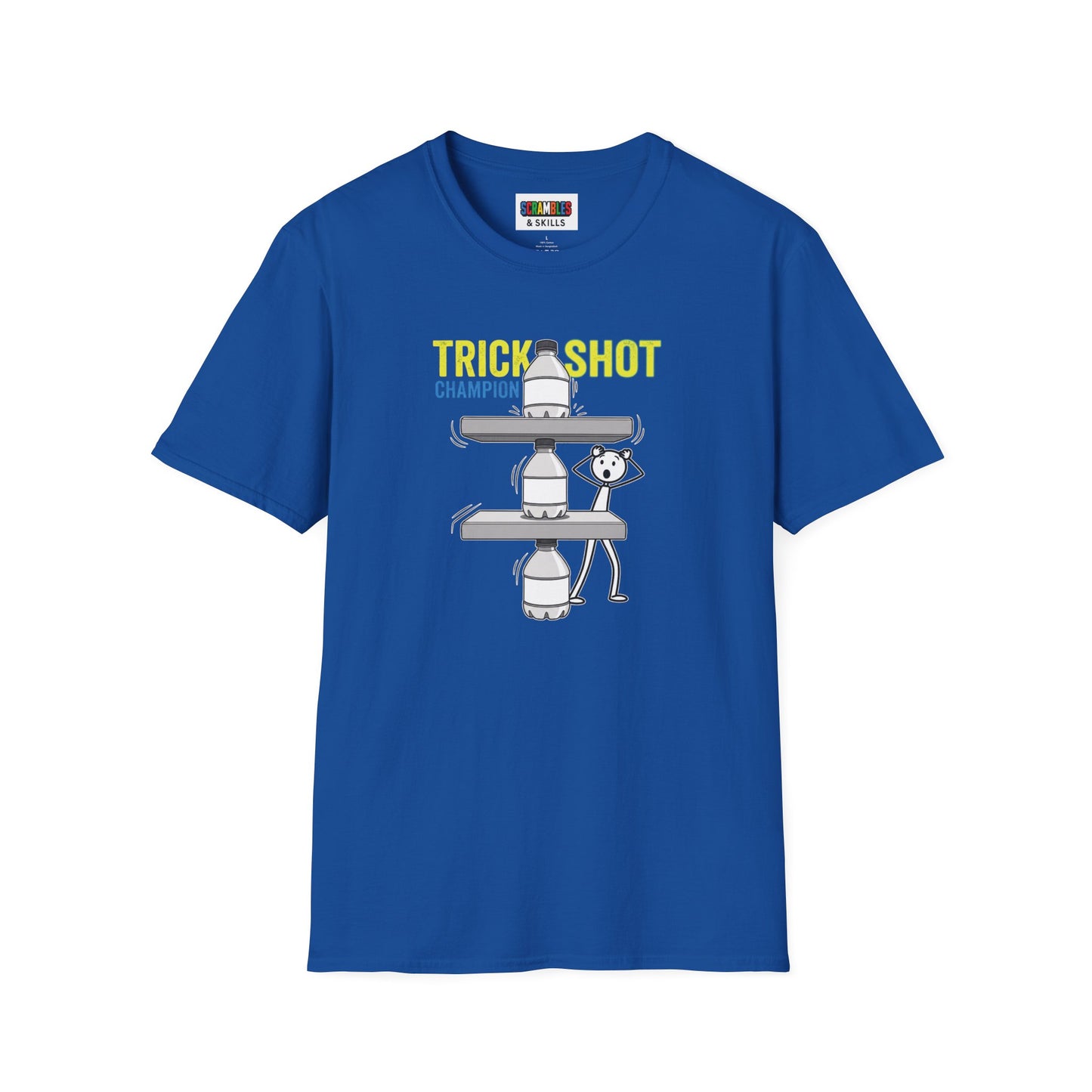 Trick shot Champion Unisex Graphic Softstyle T-Shirt