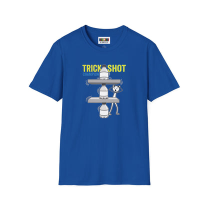 Trick shot Champion Unisex Graphic Softstyle T-Shirt