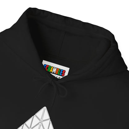 Pyraminx Doodle  - Rubik's Cube Art Unisex Heavy Blend™ Hooded Sweatshirt