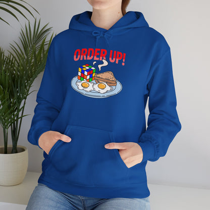 Rubiks' Cube Shirt - Order Up Unisex Heavy Blend| Fun Cubing Tee™ Hooded Sweatshirt