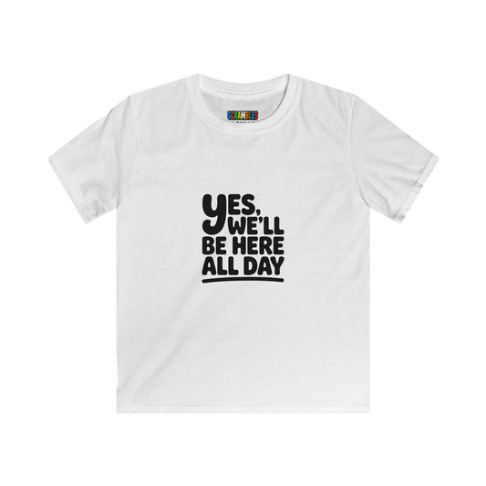 All Day Kids - Rubik's Cube Art  Softstyle Tee