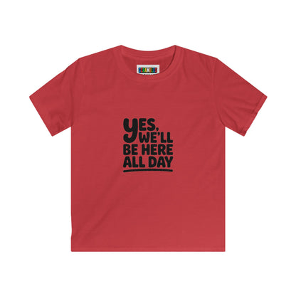 All Day Kids - Rubik's Cube Art  Softstyle Tee