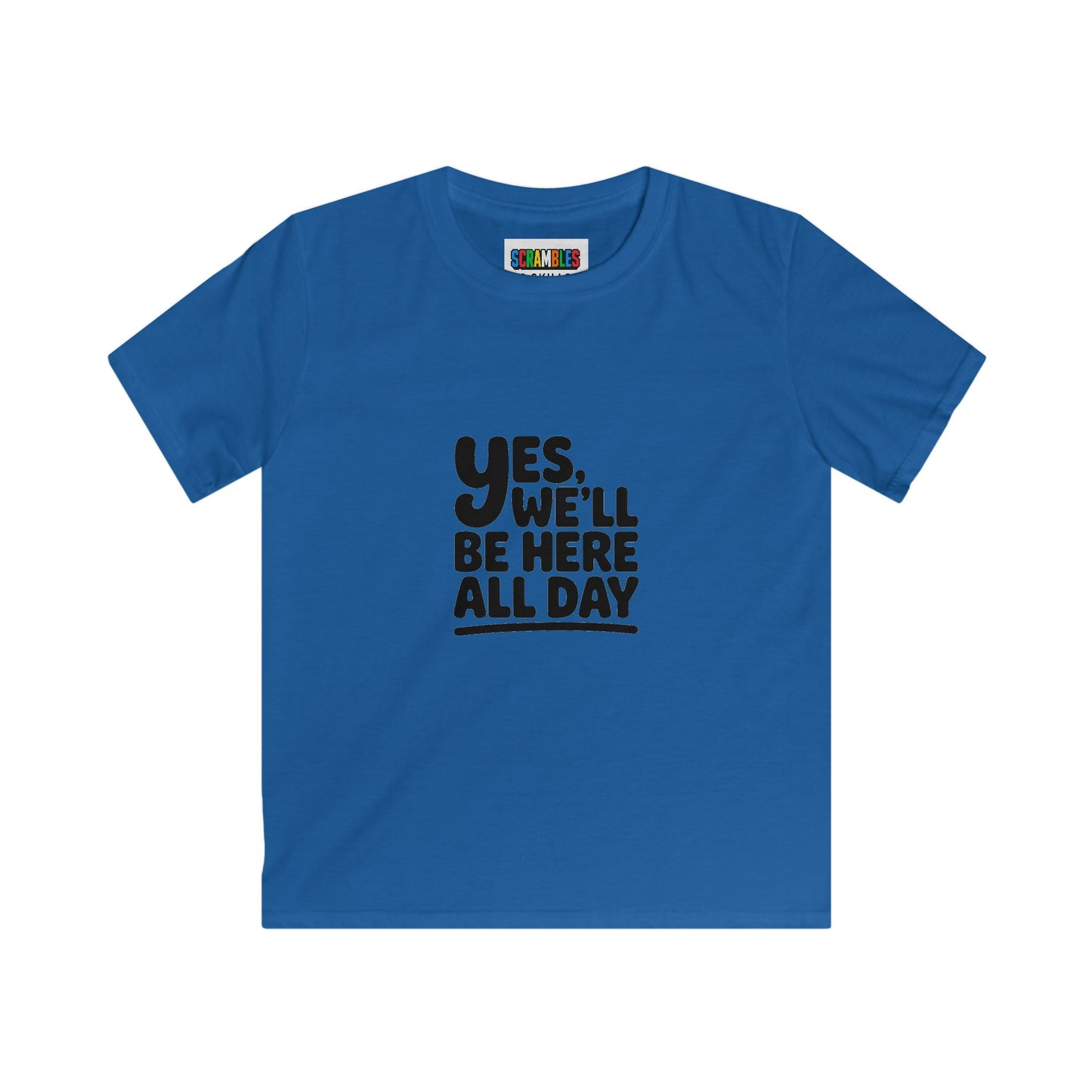 All Day Kids - Rubik's Cube Art  Softstyle Tee