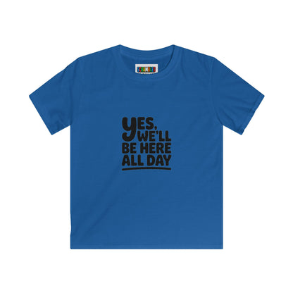 All Day Kids - Rubik's Cube Art  Softstyle Tee