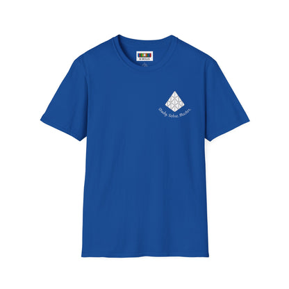 Pyraminx Doodle (Subtle) Unisex Graphic Softstyle T-Shirt