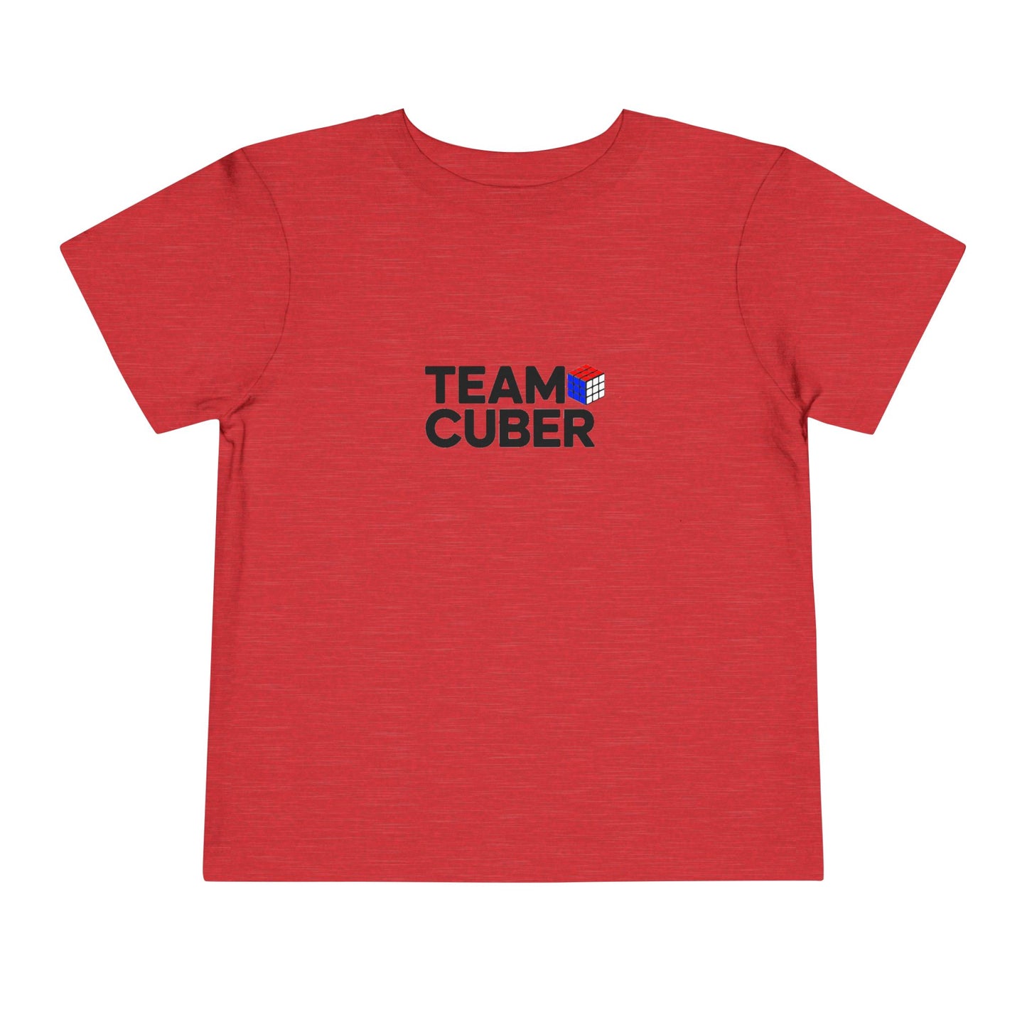 Team Cuber  - Rubik's Cube Art Toddler Short Sleeve T-Shirt