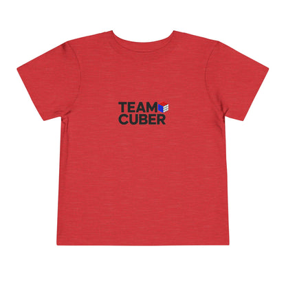 Team Cuber  - Rubik's Cube Art Toddler Short Sleeve T-Shirt