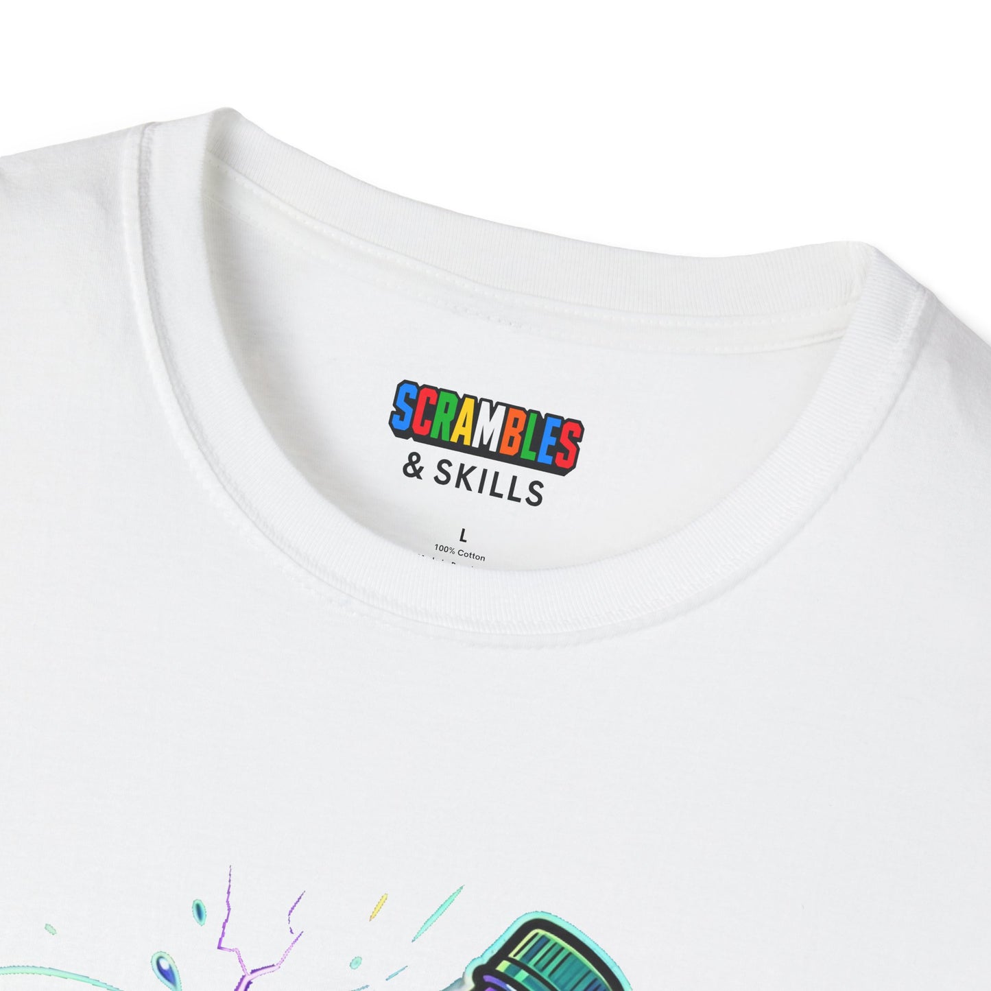 Electric Flip Unisex Graphic Softstyle T-Shirt