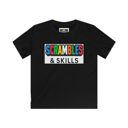 Scrambles & Skills Kids Softstyle Tee