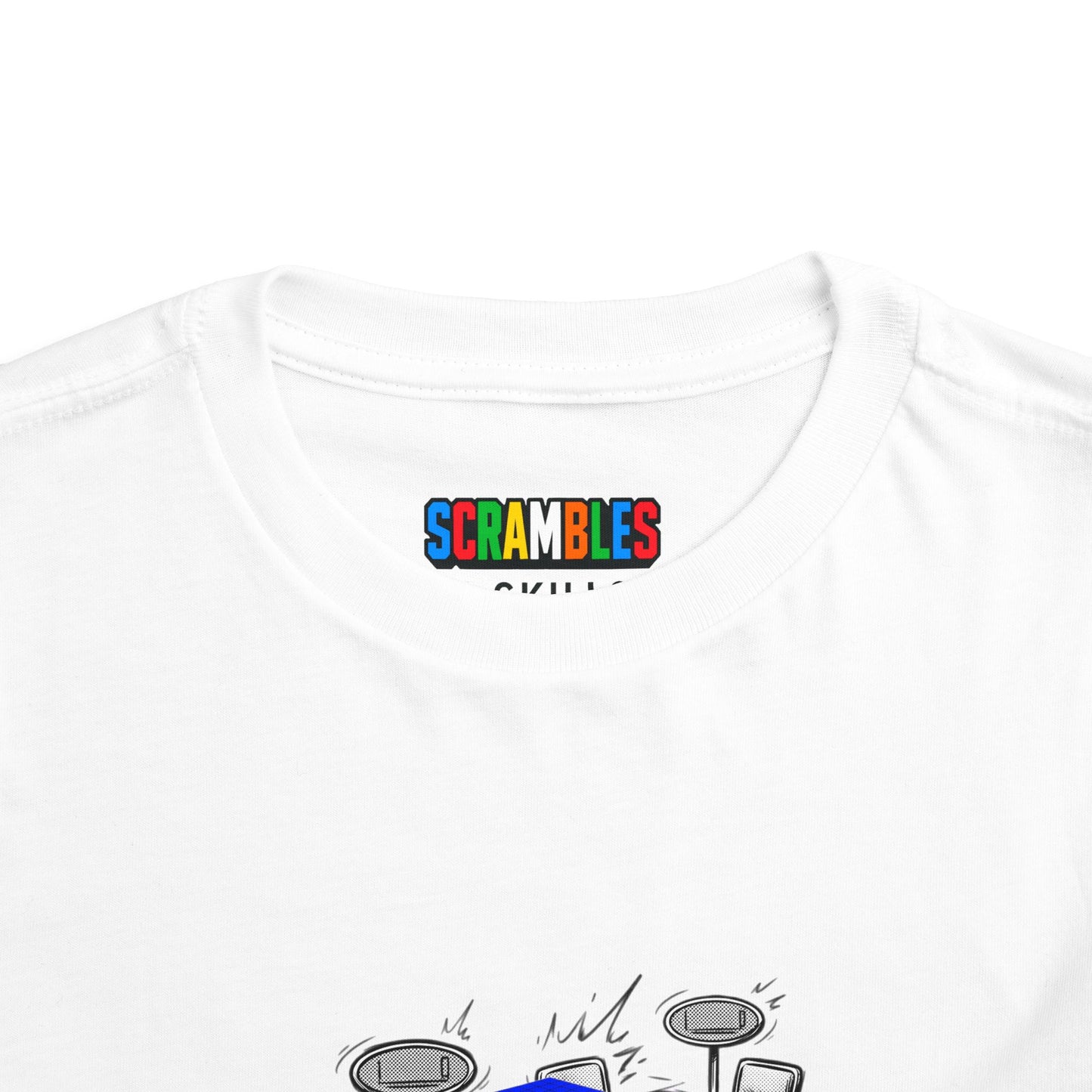 5x5 Comp Day  - Rubik's Cube Art Toddler Short Sleeve T-Shirt