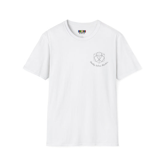 Skewb Doodle (Subtle) Unisex Graphic Softstyle T-Shirt