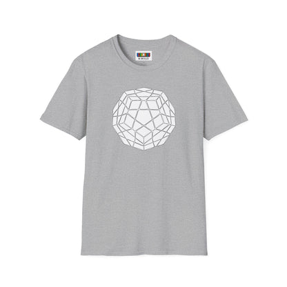 Megaminx Doodle - Rubik's Cube Art Unisex Graphic Softstyle T-Shirt